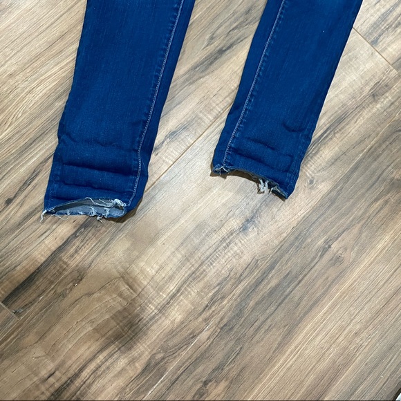 American Eagle super stretch x frayed jeggings - Picture 5 of 7